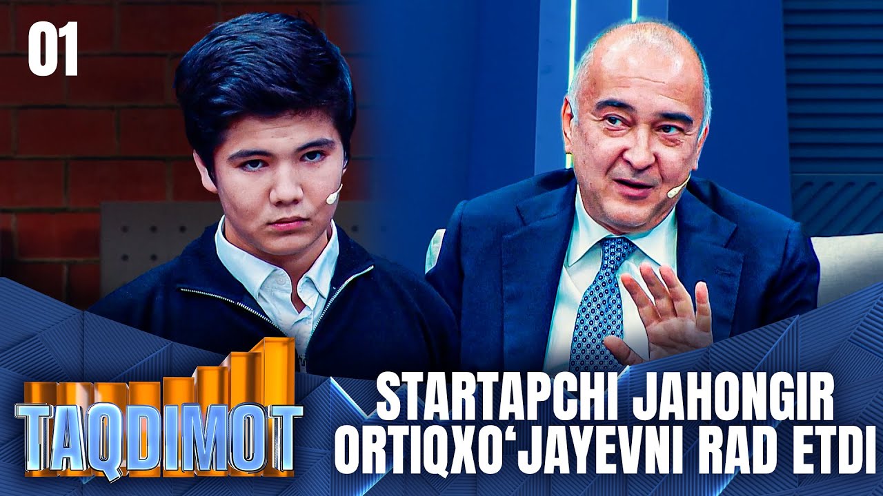 TAQDIMOT 1-son - STARTAPCHI JAHONGIR ORTIQXO‘JAYEVNI RAD ETDI
