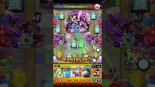 [メダル稼ぎ]テンシュリー3手編成#モンスト #モンスターストライク #メダル稼ぎ #shorts