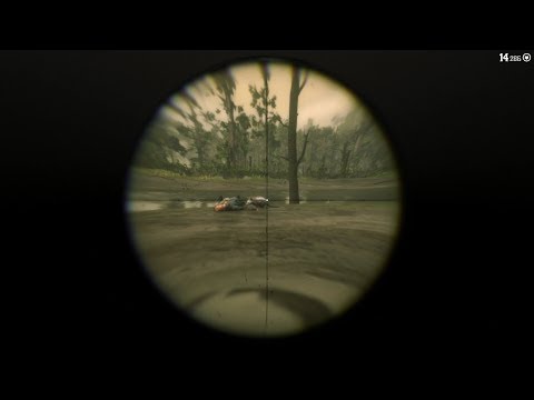 Attracting a Opossum [Red Dead Redemption 2] North of Saint Denis where the train track splits