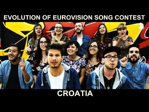 EVOLUTION OF EUROVISION  SONG CONTEST (CROATIA) // a cappella cover (A.K.A. CRESCENDO)