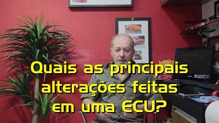 8 - Quais as principais alterações feitas na ECU?