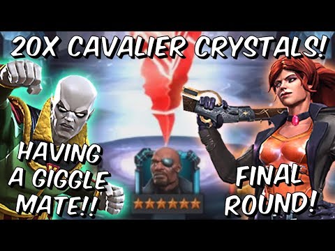 20x 6 Star Elsa Bloodstone Cavalier Crystal Opening Final Round! - Marvel Contest of Champions