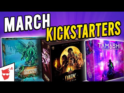 20 OF THE BEST KICKSTARTER GAMES FOR MARCH 2022