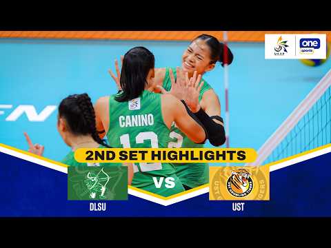 UST vs DLSU | SET 2 HIGHLIGHTS | UAAP SEASON 88 WOMEN’S VOLLEYBALL | FEB 22, 2026