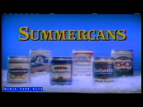 WOC Tape 0472 Commercials Compilation - 1985