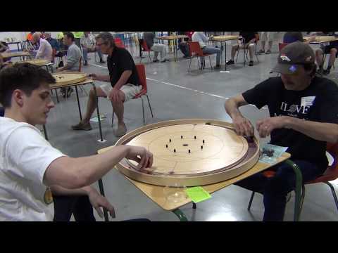 2019 World Crokinole Championship - Top 16 - Slater v Vaillancourt