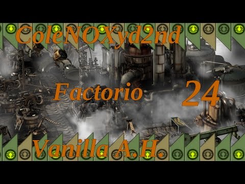 Factorio Vanilla Achievement Hunt (Episode 24) -  The Biter Wars of 24