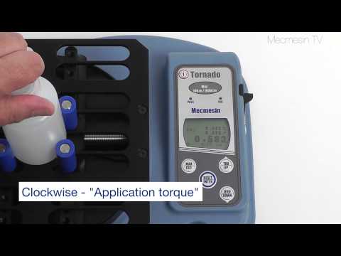 ASTM D3198 Testing of Child-resistant Closures - Mecmesin Torque Measurement
