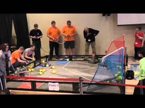 Q29 Trinity Cougars at VEX Nothing But Net Park Tudor 1/9/2015