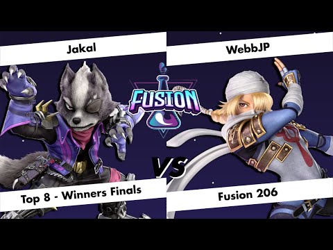 Fusion # 206 - Jakal (Wolf) vs WebbJP (Sheik) - Top 8 - Winners Final