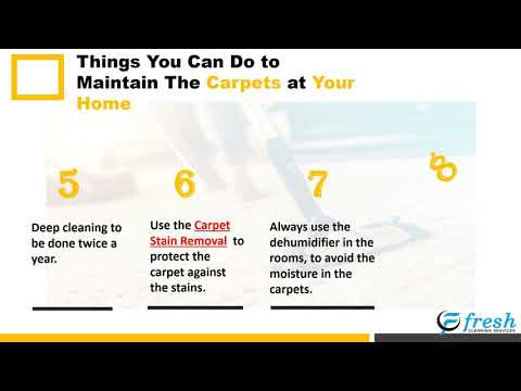 New! Basic 8 Tips Should you know to Maintain your carpet look | Carpet Cleaning Tips - 2019 Video