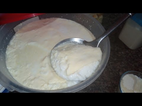 how to make country curd, see the step by step and what a delight 🤠