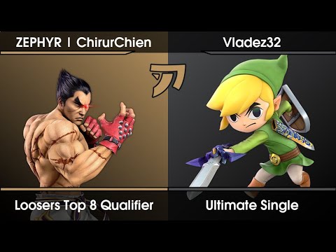 Fake Fiesta #2 - ChirurChien (Kazuya) Vs. Vladez32 (Toon Link) SSBU Ultimate Tournament