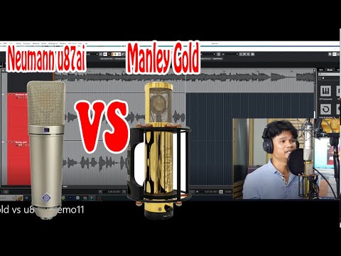 Neumann U87 AI vs Manley Gold test vocal nissiaudio