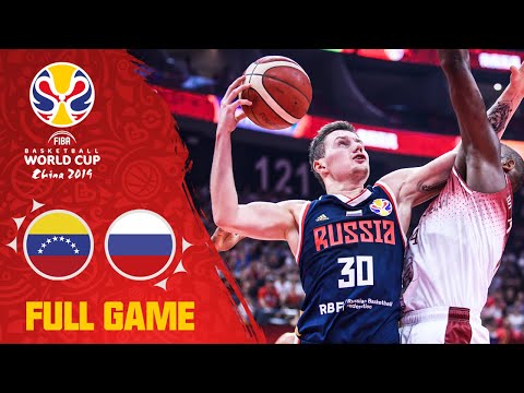 Venezuela & Russia left it all on the court! - Full Game - FIBA Basketball World Cup 2019