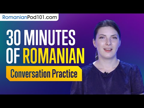 30 Minutes of Romanian Conversation Practice - Improve Speaking Skills