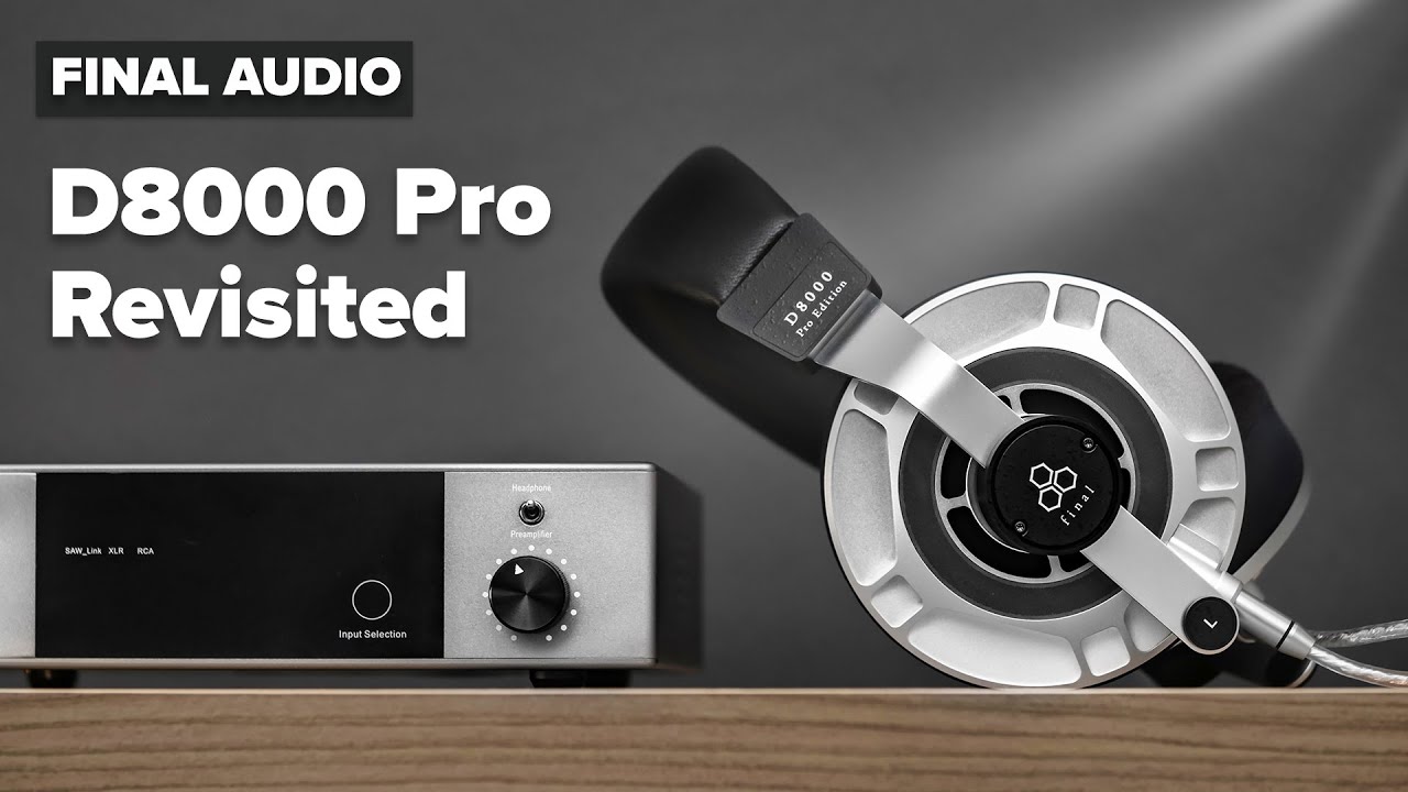 video Tai nghe có dây Final Audio D8000 Pro Edition (Silver) chính hãng 0