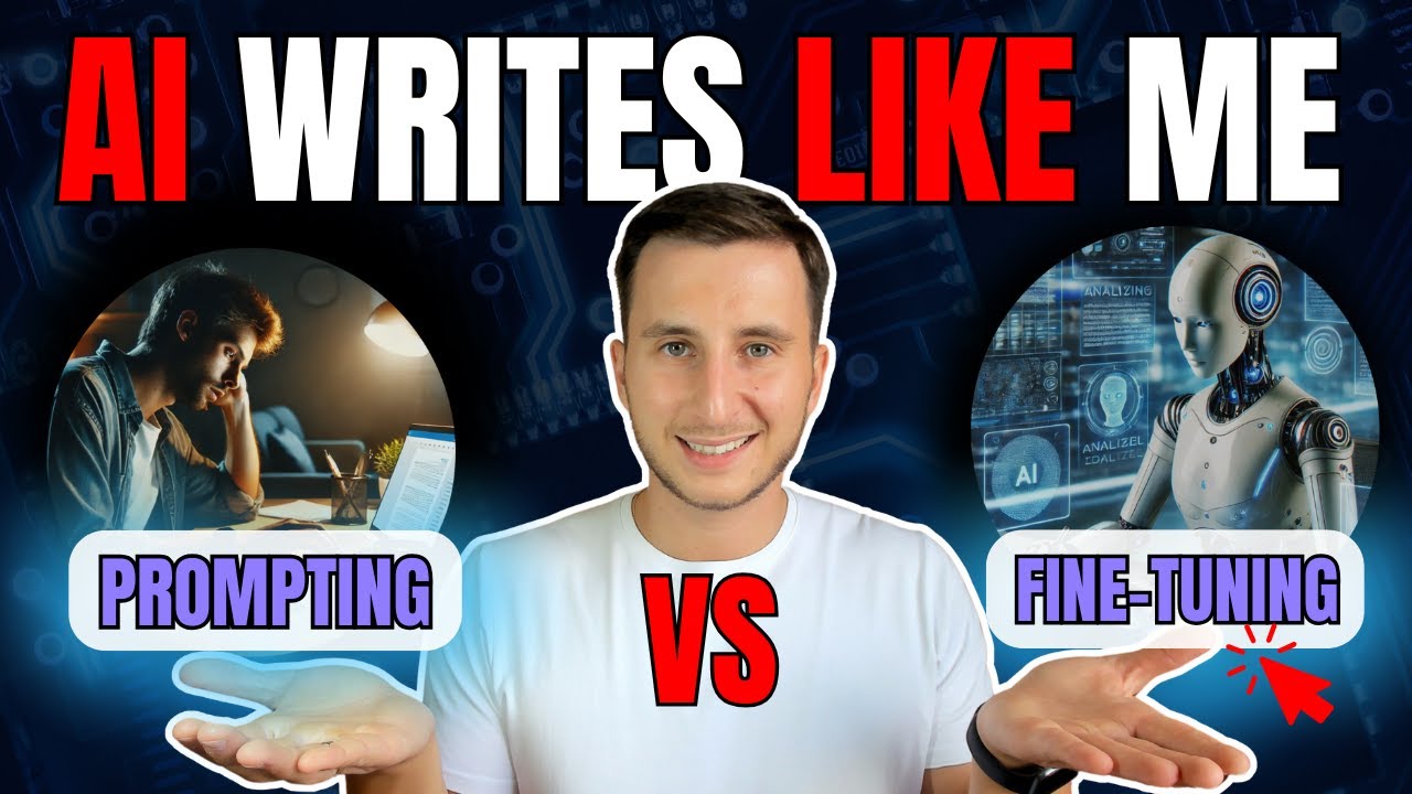 How to Easily Make AI Write Like You | ChatGPT  Fine Tuning