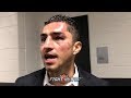 JOSESITO LOPEZ ON THURMAN LOSS "IT WAS CLOSE! IT COULD'VE GONE EITHER WAY!"