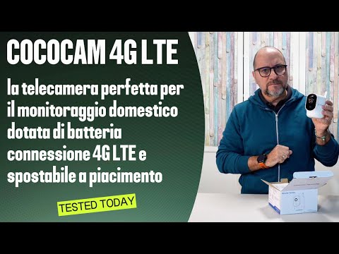 La Telecamera 4G COCOCAM con SIM Integrata! Zero WiFi, massima sicurezza ovunque!