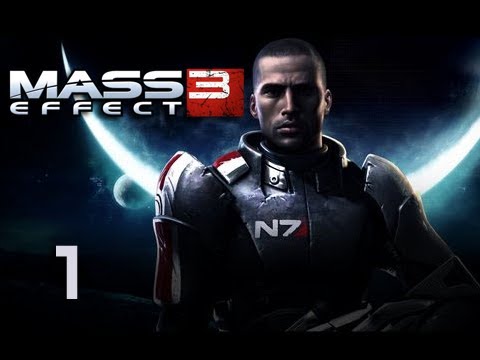 Mass Effect 3 - Walkthrough Part 1 "The Beginning..." Renegade Vanguard (Let's Play, Playthrough)