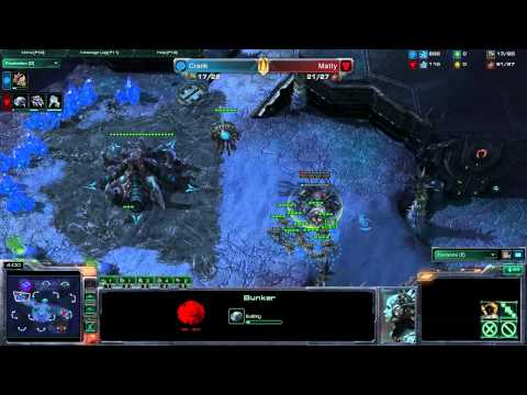 Sc2 Crank Vs Matty ZvT Bo1 ALT-Stracraft's Open Arena Tournament 1/10/12