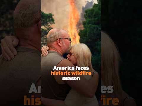 US battles record-breaking wildfire season