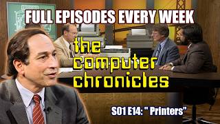 1984 Printers: Dot Matrix, Daisy Wheel & Early Lasers | Computer Chronicles S1E14 (Full Episode)