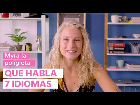 Myra, la políglota que habla 7 idiomas 🙋‍♀️