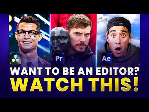 Premiere Pro vs After Effects vs Davinci Resolve: The TRUTH for Beginners (7 Minutes Guide)