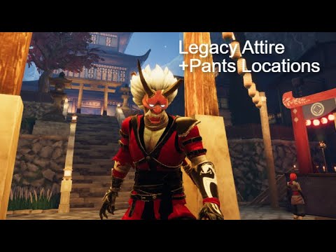 Aragami 2 Legacy Attire and Leggings locations
