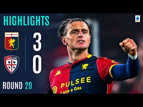 GENOA-CAGLIARI 3-0 | HIGHLIGHTS | Genoa Take Second Home Win with Three | SERIE A 2025/26