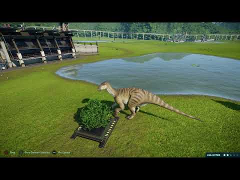 **Jurassic World Evolution: Indominus Rex vs Iguanodon**