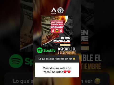 Buen Mensaje - Toser One Ft. Yoss bones Disponible 9 de Septiembre - Toser One Ft. Yoss bones