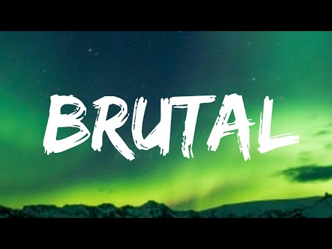 Olivia Rodrigo - Brutal (Lyrics)