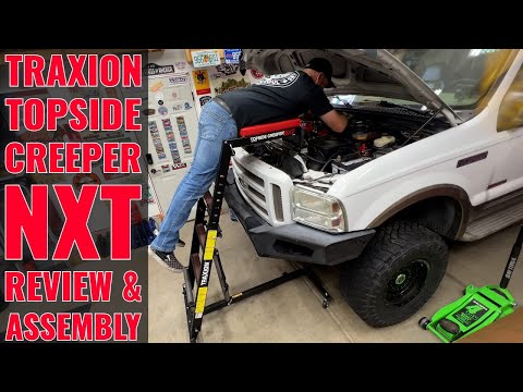 Traxion Topside Creeper 3-200 NXT Review & Assembly