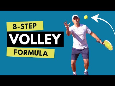 The 8-Step FOREHAND VOLLEY Lesson I Use With Beginning Players