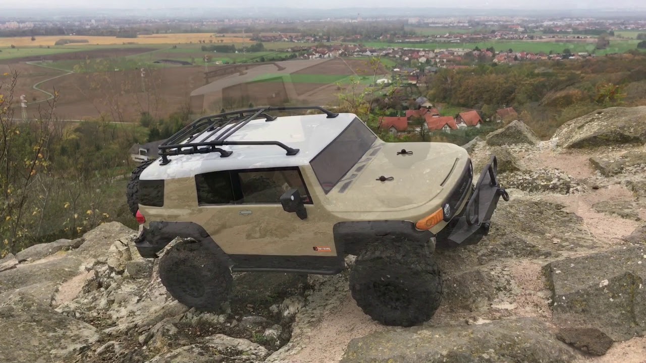 RC auto Venture Toyota FJ Cruiser, piesková