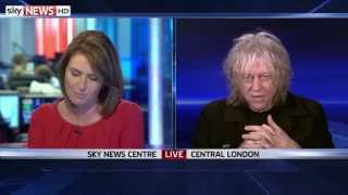 Bob Geldof Talks To Sky News About Band Aid 30 Criticism