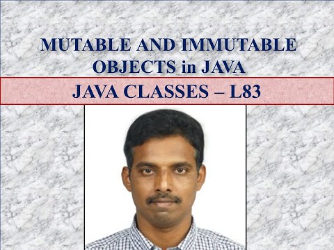 Mutable And Immutable Objects In Java Lec 83