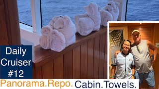 Vlog #12 Towel Animals Everywhere! Carnival Panorama Repositioning 25-day Singapore to Long Beach