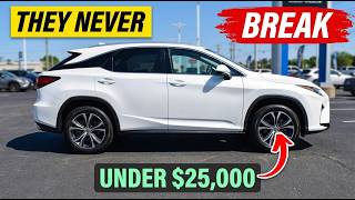 10 Used Luxury SUVs Under $25000 That NEVER Break Down