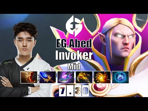 Invoker Mid | EG.Abed | ABED FAST HAND NEW PATCH 7.30 INVOKER | 7.30 Gameplay Highlights