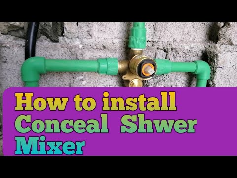Grohe Conceal Shower Mixer Installation|How to Install mixer