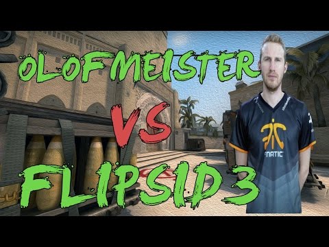 CSGO: POV fnatic Olofmeister vs Flipsid3 (27/7) mirage @ CCS Kick-off