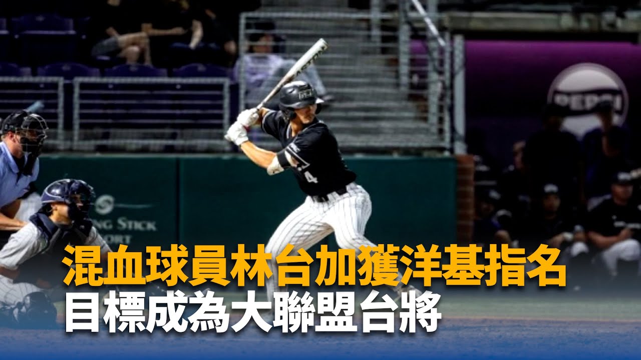 混血球員林台加獲洋基指名 目標成為大聯盟台將
