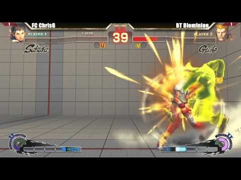 SSF4 AE2012 Grand Final FC ChrisG vs BT Dieminion - Savage Saturdays #10