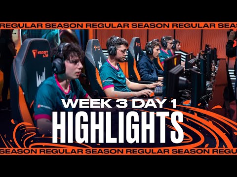 Full Day Highlights | W3 D1 | LEC Spring 2023