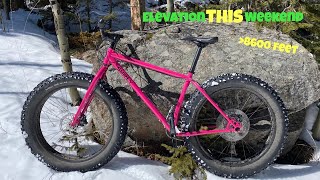 Surly Ice Cream Truck 2020 | Fat Biking Peaceful Valley Colorado
