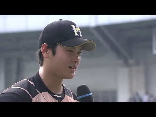 ファイターズ・大谷選手ヒーローインタビュー 2016/5/1 M-F